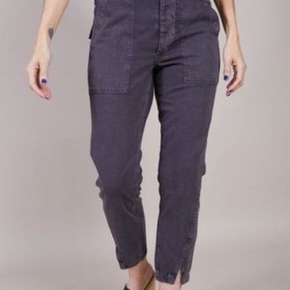 AMO ARMY TWIST DISTRESSED CHINOS 26 - Picture 1 of 9